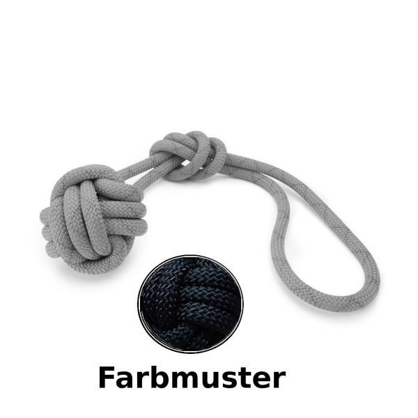 Wurfball - L mit Handschlaufe - schwarz